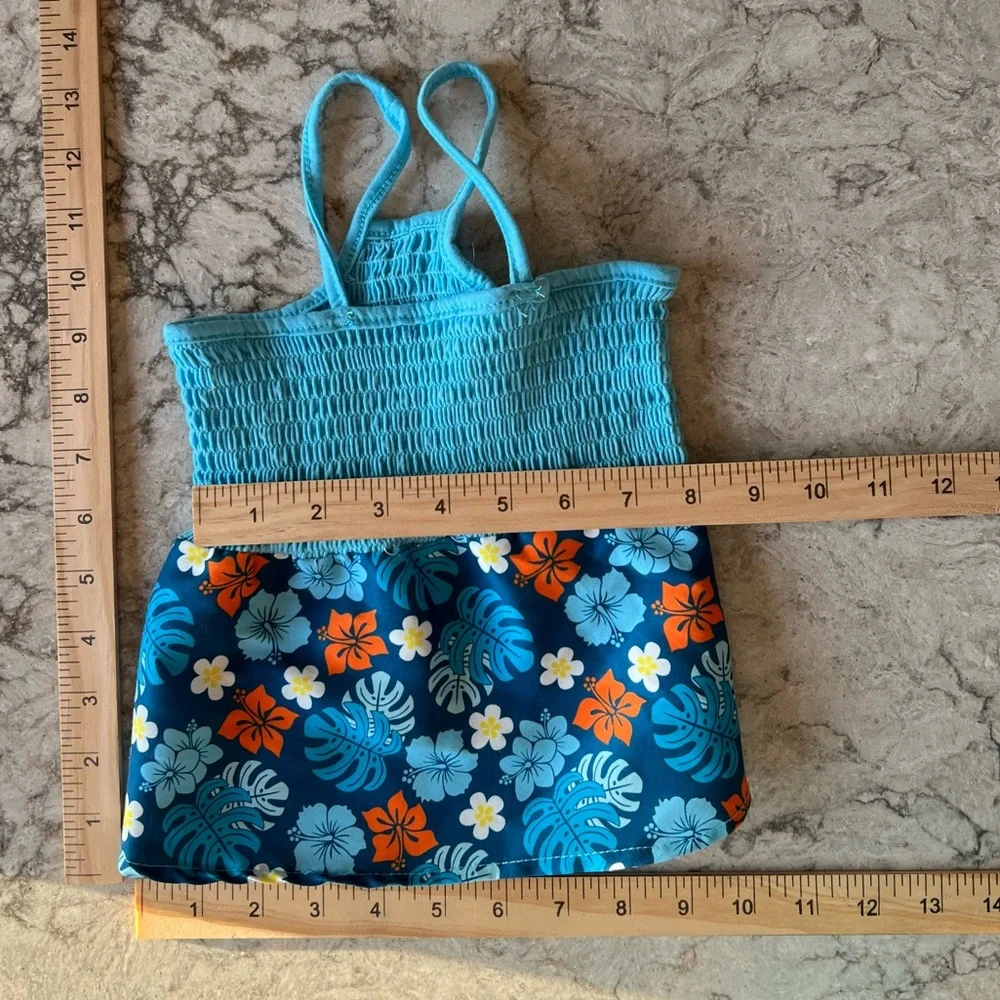 Hawaiian Dog Dress and Pink Jumper Dog Outfits - Picture 3 of 11